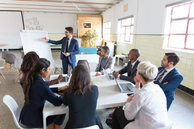 Réunion de travail